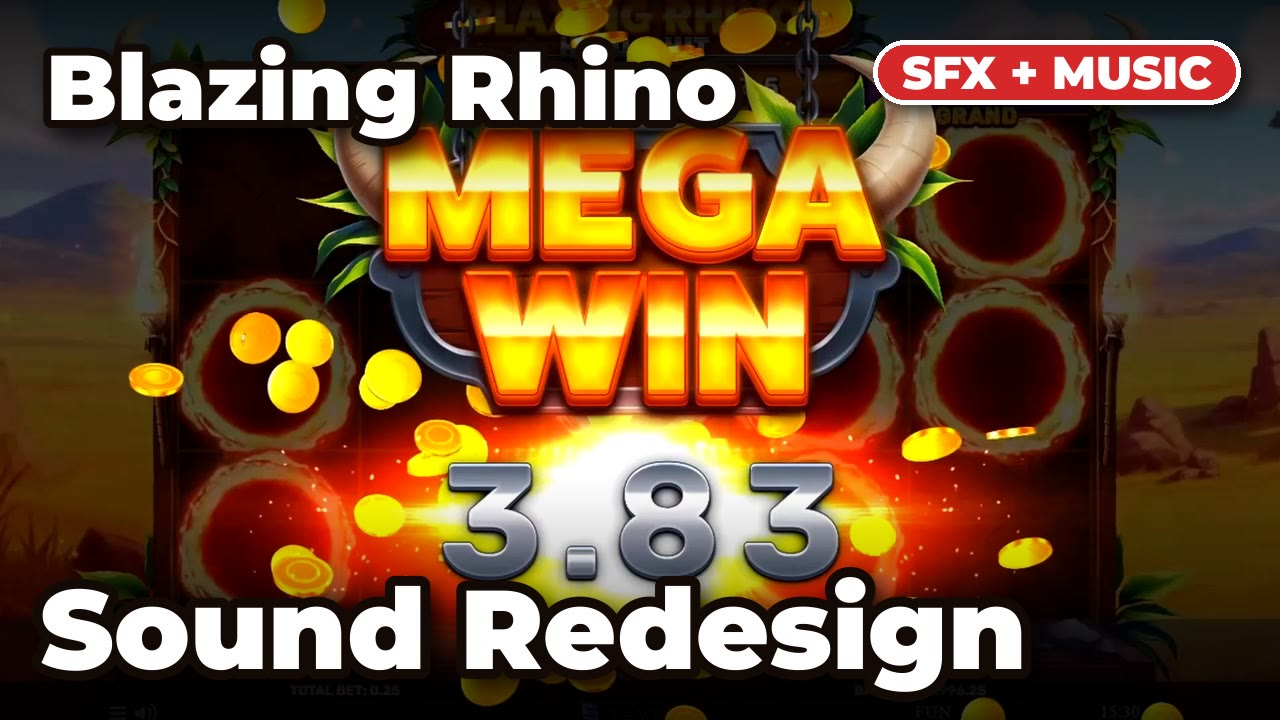 Blazing Rhino Slot Sound Redesign