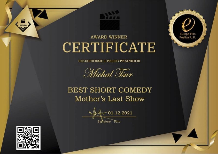 Mother's Last Show award